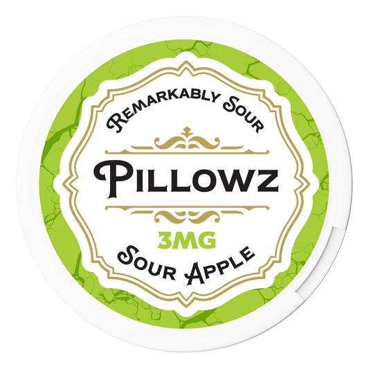 Pillowz Nicotine Pouches Sour Apple