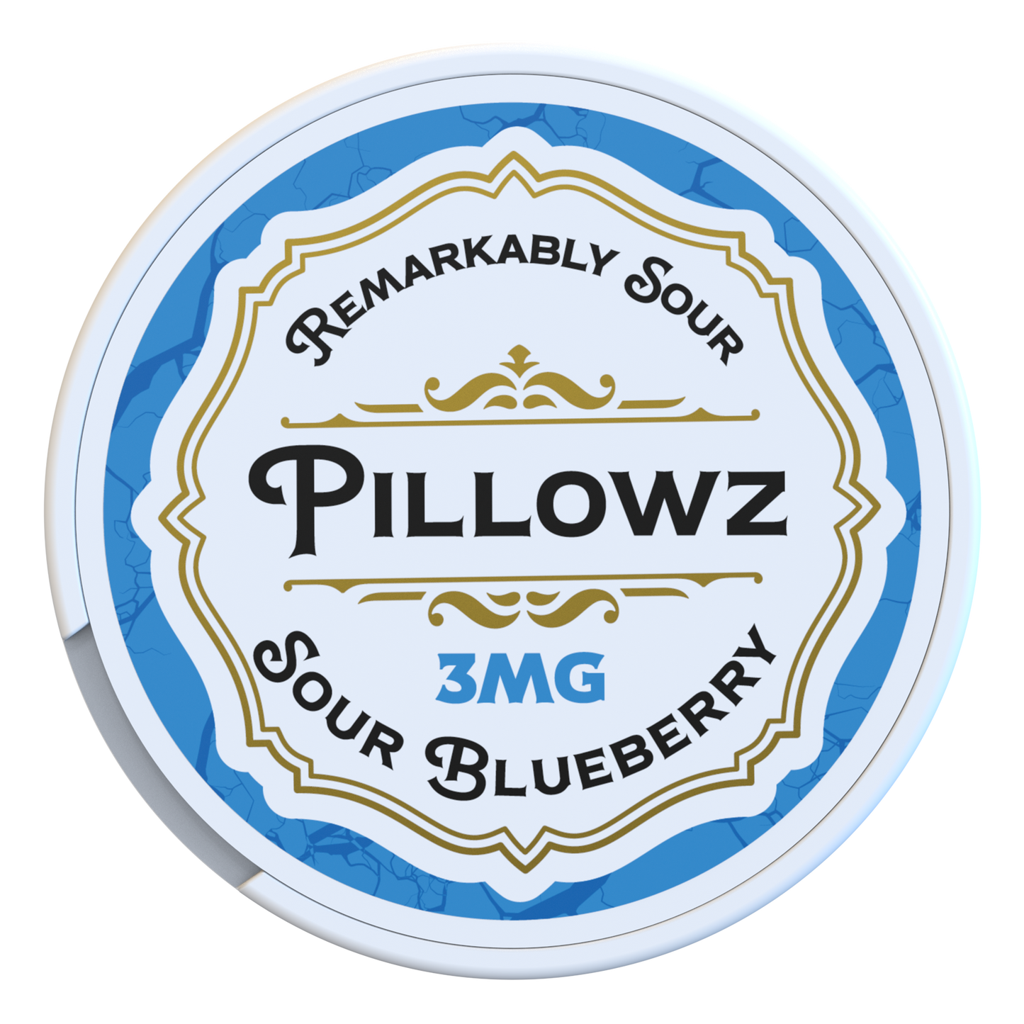 Pillowz Nicotine Pouches Sour Blueberry