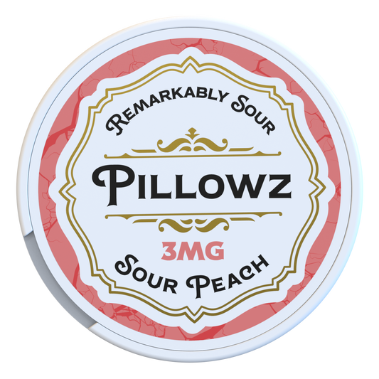 Pillowz Nicotine Pouches Sour Peach