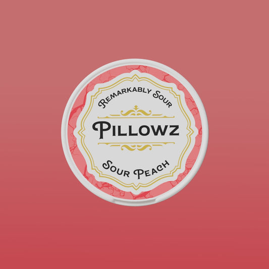 Pillowz Nicotine Pouches Sour Peach
