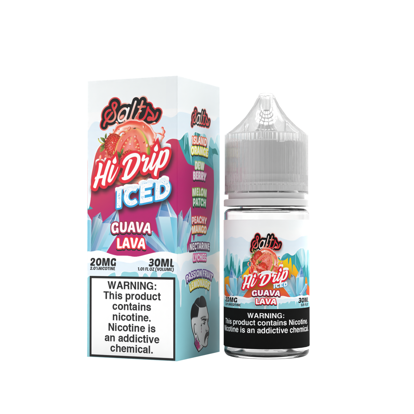 Guava Lava Salts Iced