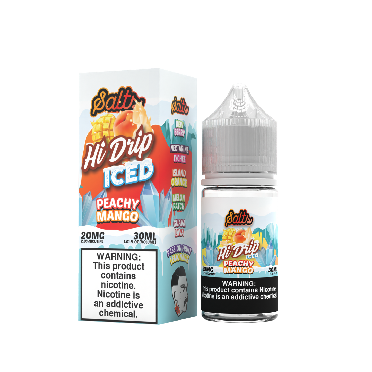 Peachy Mango Salts Iced