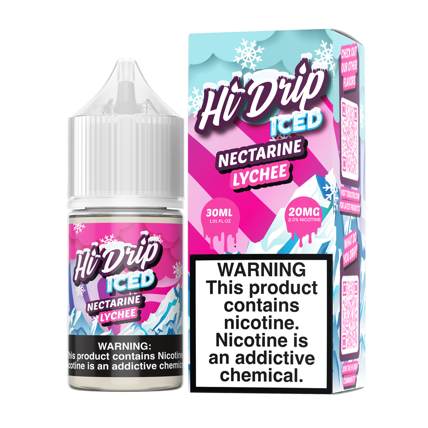 Nectarine Lychee Salts Iced