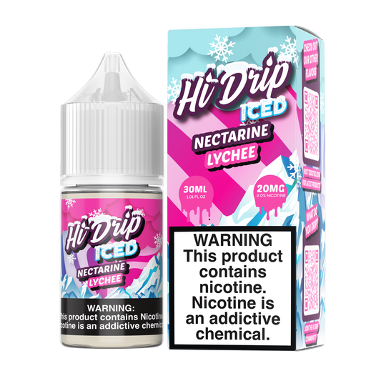 Nectarine Lychee Salts Iced