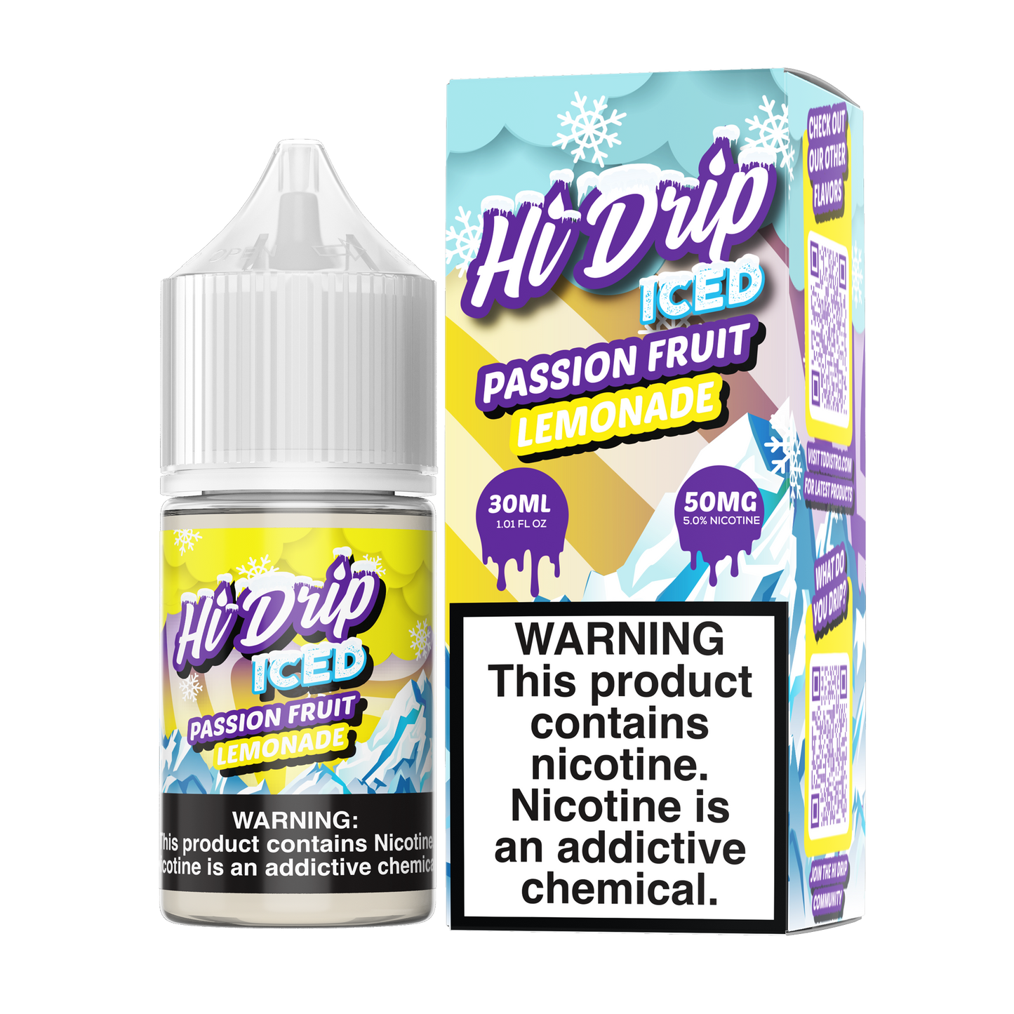 Passion Fruit Lemonade Salts Iced