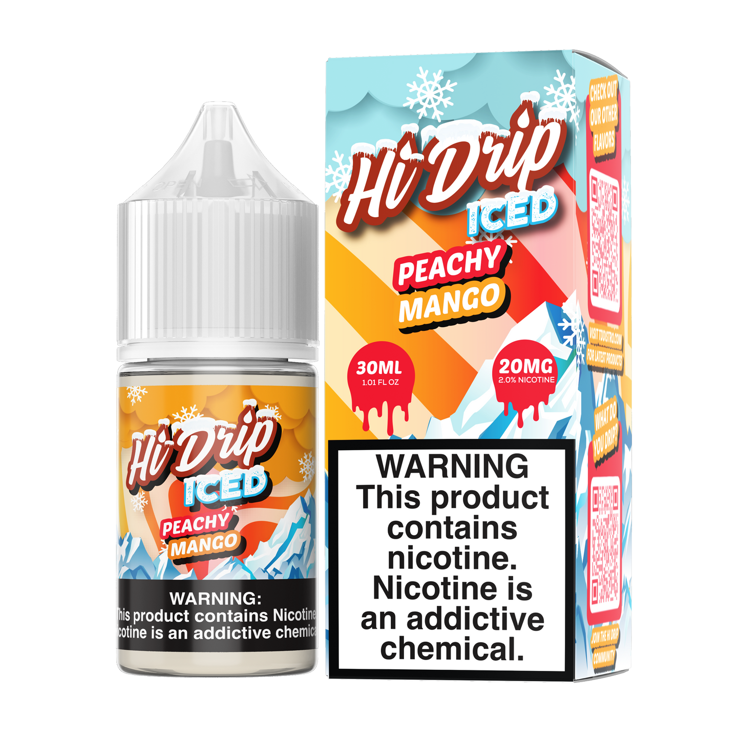 Peachy Mango Salts Iced