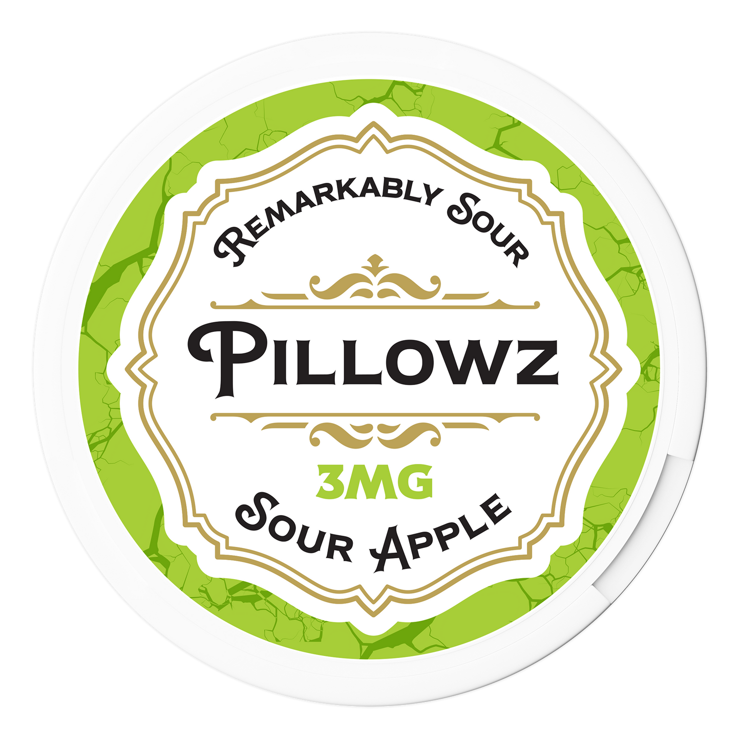 Pillowz Nicotine Pouches Sour Apple