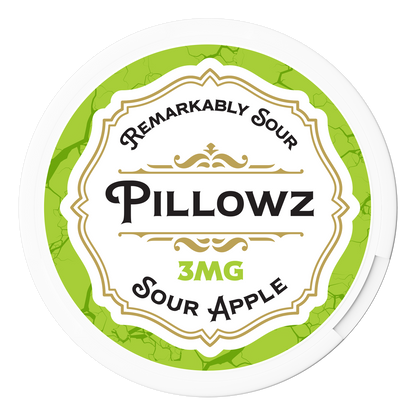 Pillowz Nicotine Pouches Sour Apple
