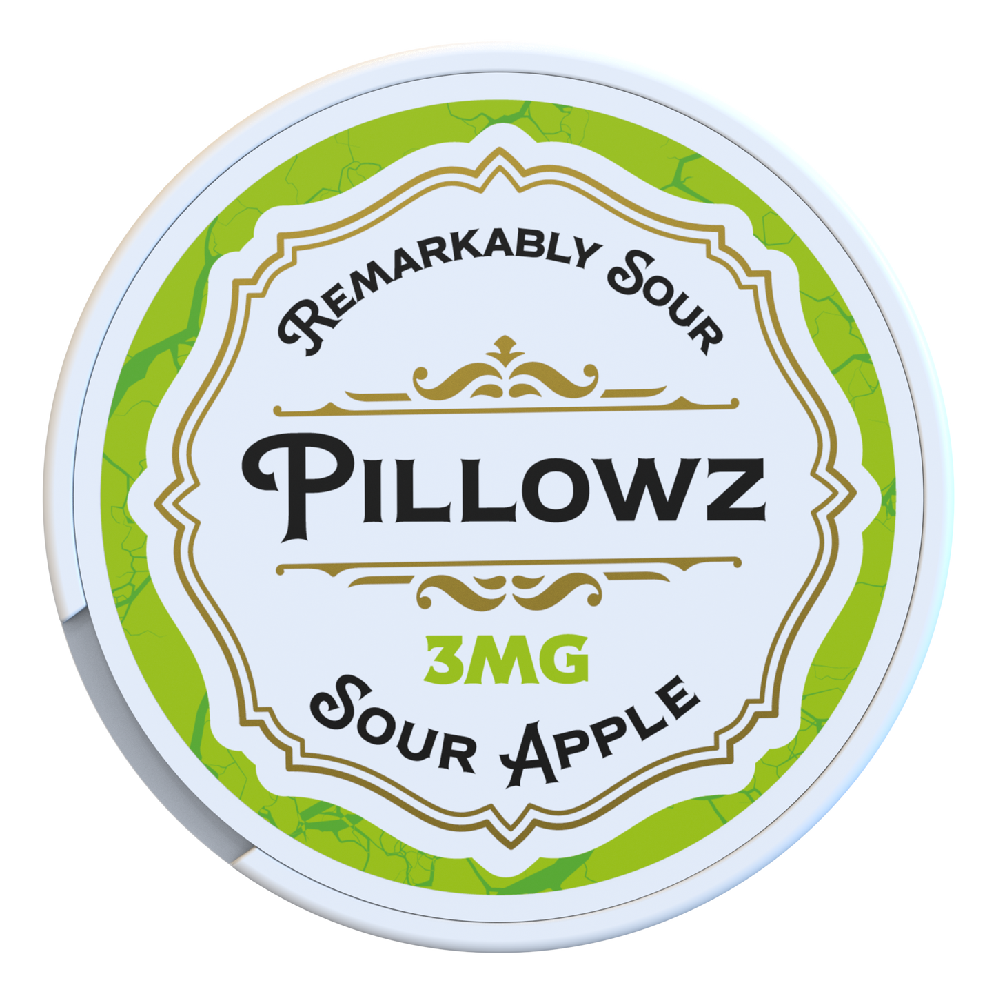 Pillowz Nicotine Pouches Sour Apple