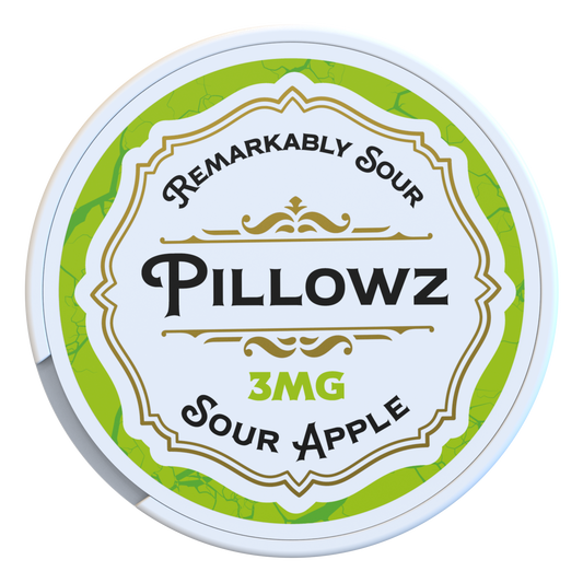 Pillowz Nicotine Pouches Sour Apple