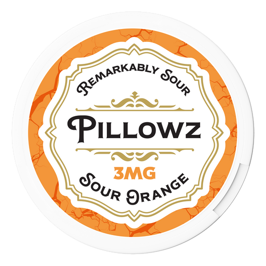 Pillowz Nicotine Pouches Sour Orange
