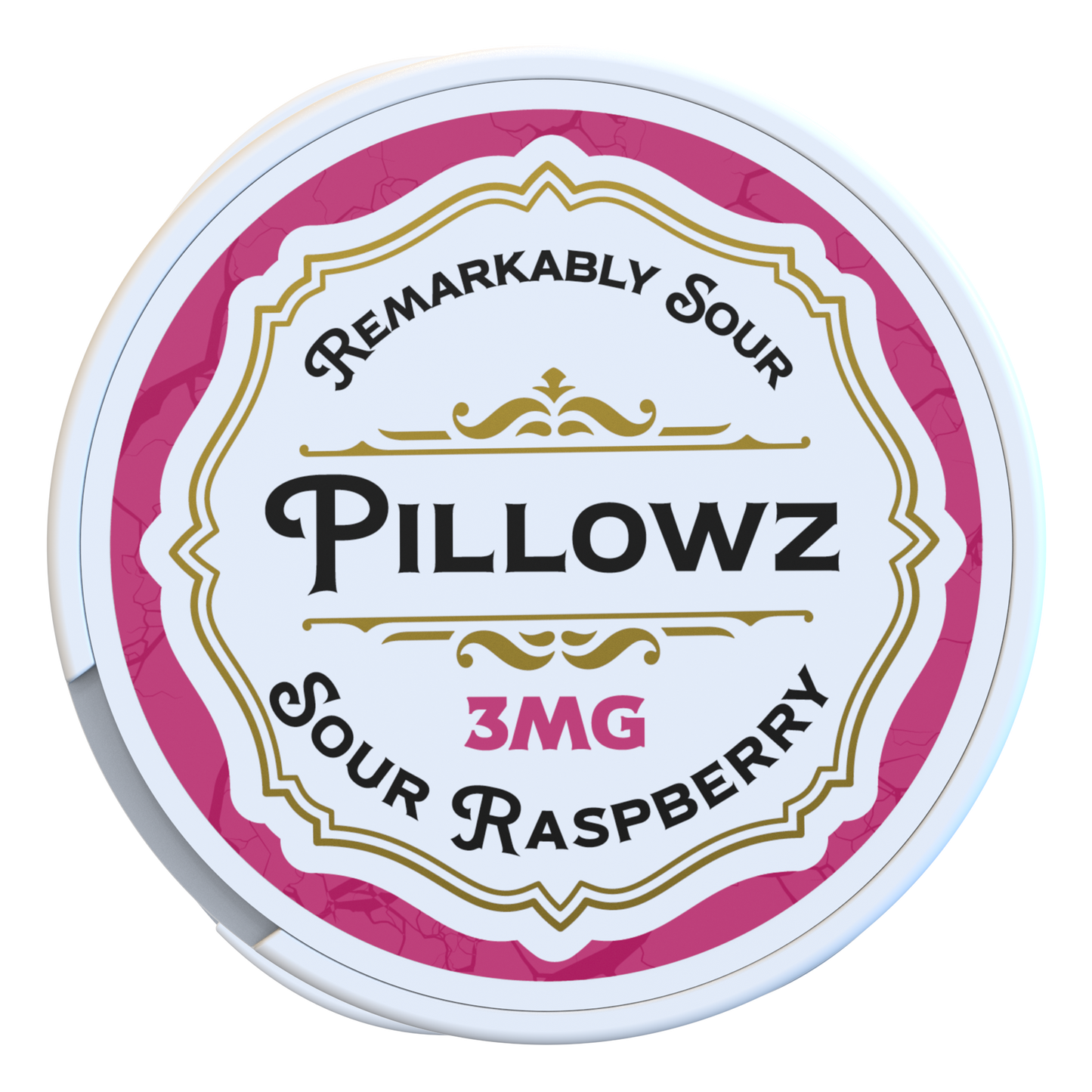 Pillowz Nicotine Pouches Sour Raspberry