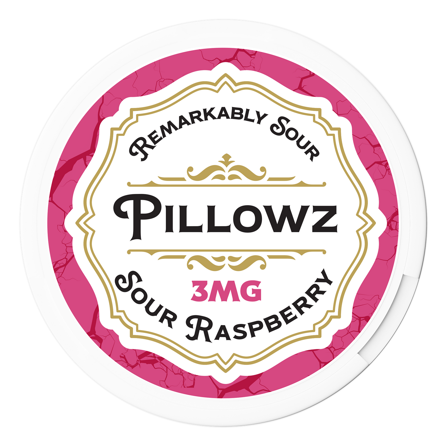 Pillowz Nicotine Pouches Sour Raspberry