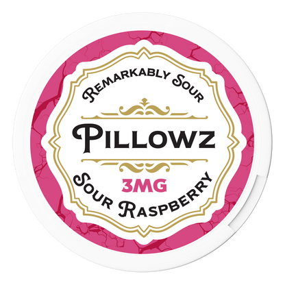 Pillowz Nicotine Pouches Sour Raspberry