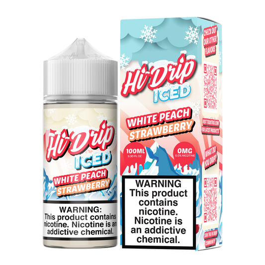 White Peach Strawberry Iced