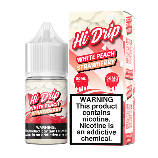 White Peach Strawberry Salts