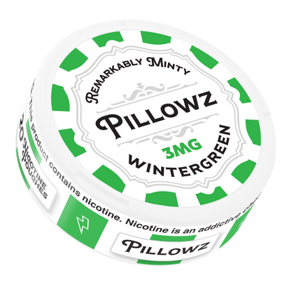 Pillowz Nicotine Pouches Wintergreen