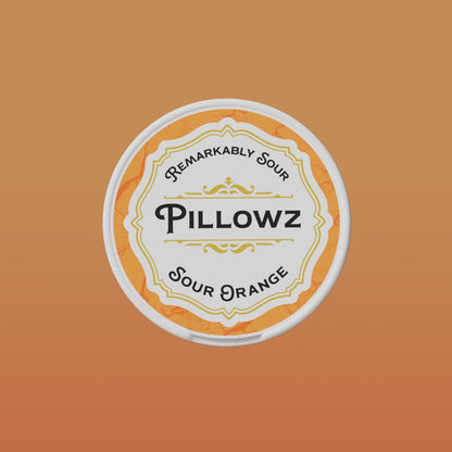 Pillowz Nicotine Pouches Sour Orange